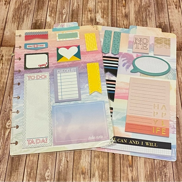 Office Happy Planner Classic Sticky Notes With Inserts Poshmark